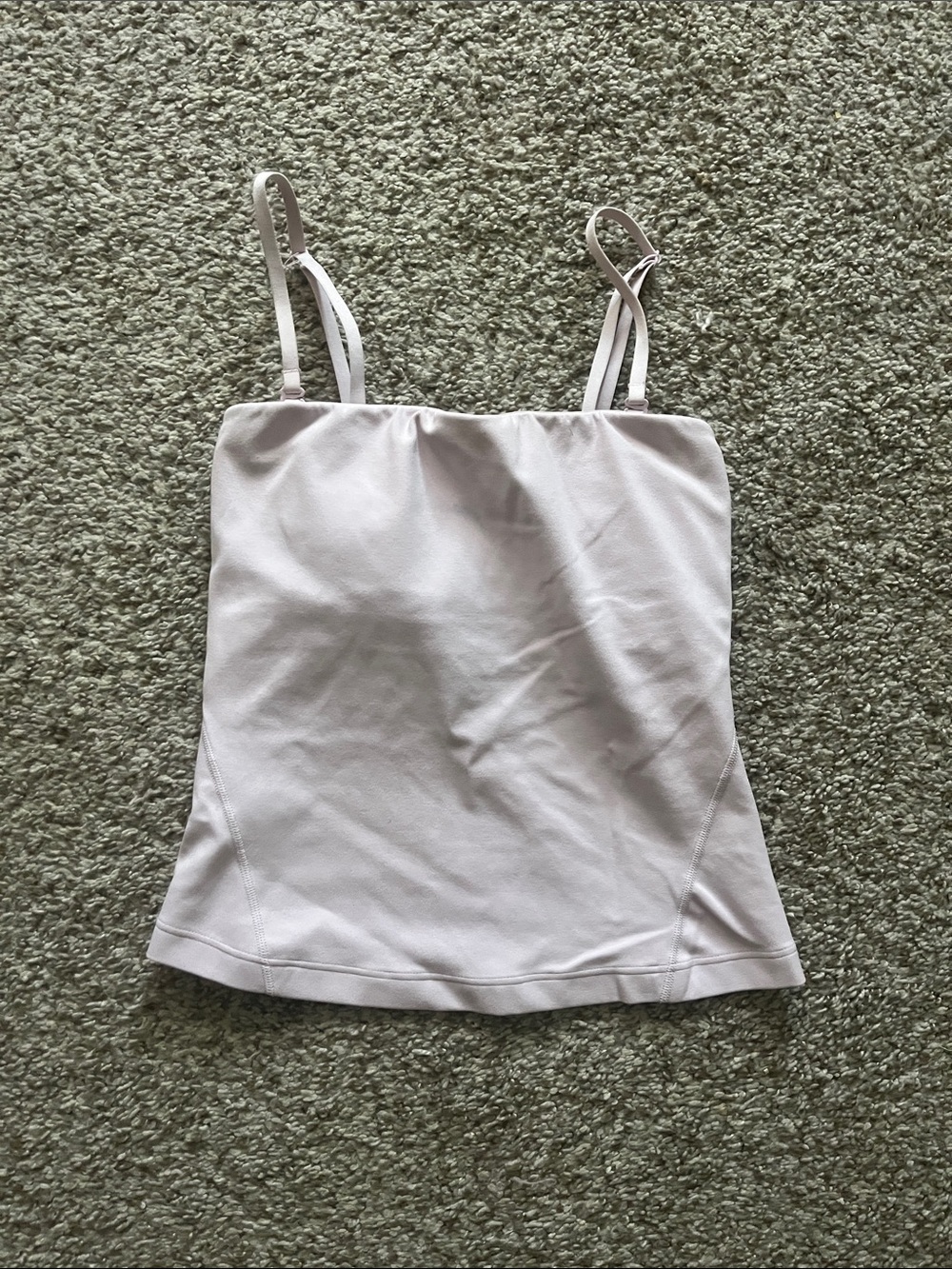 lululemon athletica Pale Pink Adjustable Strap Cami
